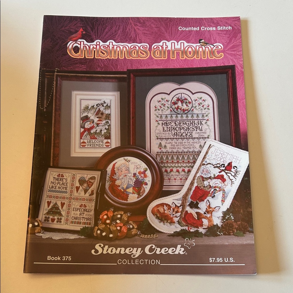 Stoney Creek Christmas at Home Cross Stitch Pattern Book 2006